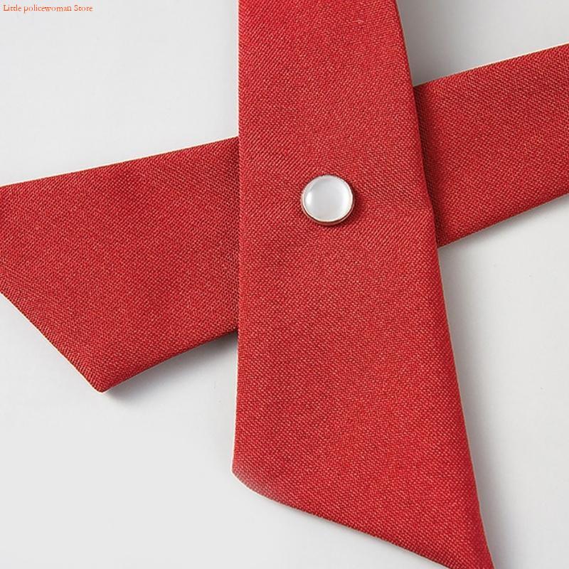 Bow Tie Pre Tied - F92D Verstellbare überkreuzte Fliege für Schuluniform,