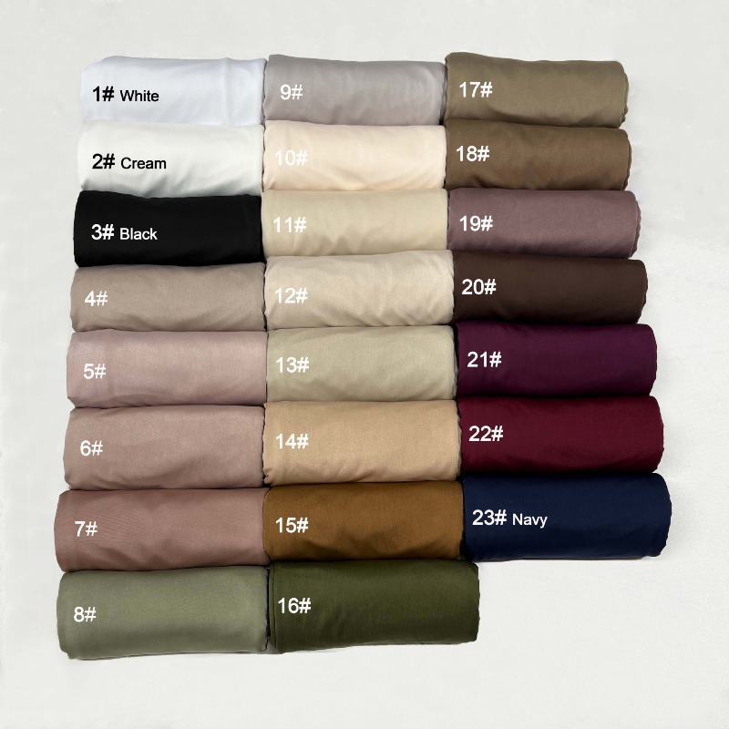 Bandana Cotton - E2 Premium Flüssiger Jersey Hijab Schal
