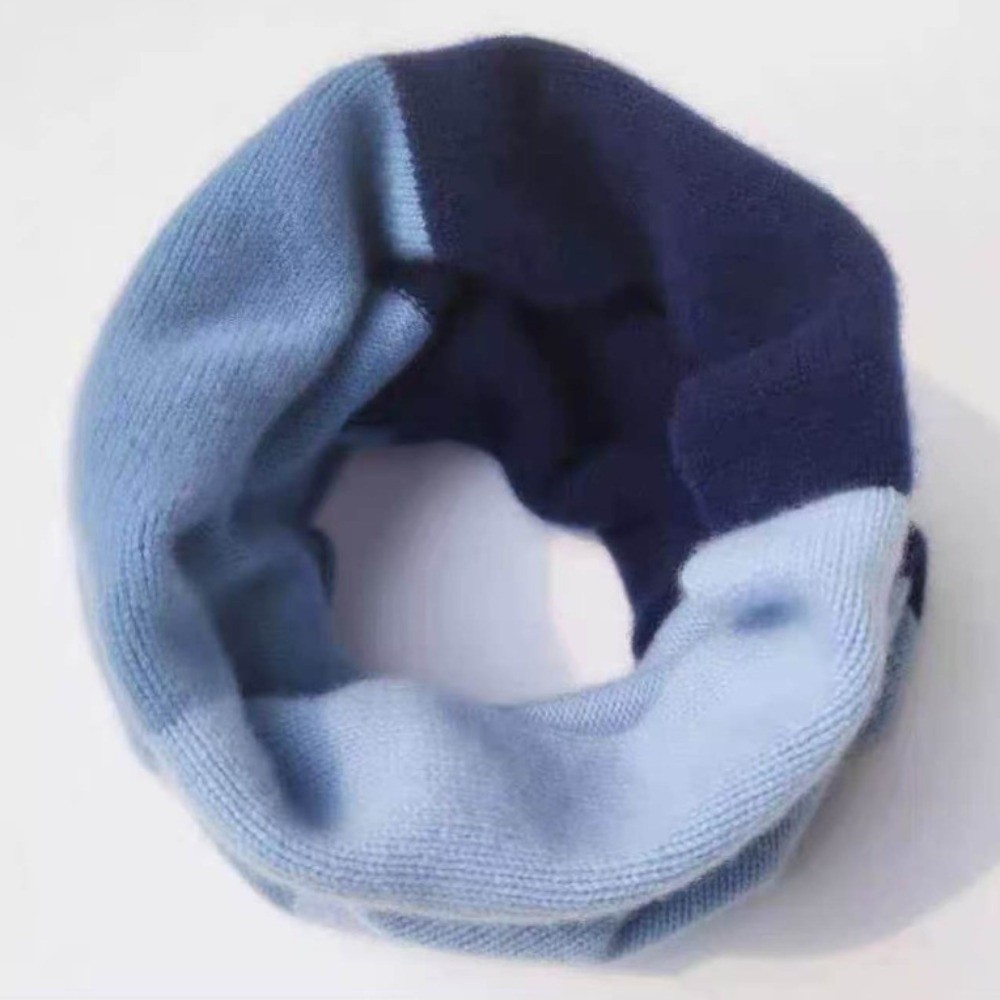 Infinity Scarf Knit - Weicher, farblich abgestimmter Infinity-Schal, gestrickter, dehnbarer