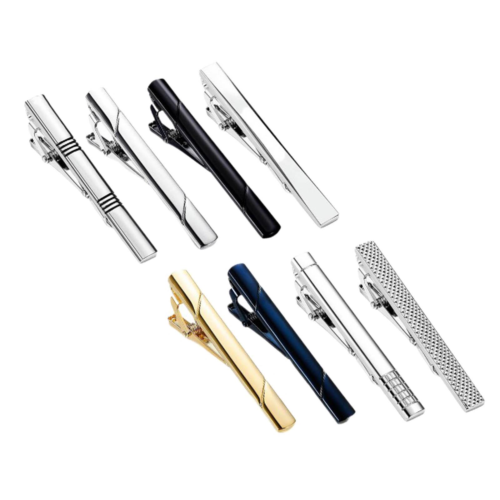 8x Krawattenklammern, einfache – Tie Bar Set Gift Bewertung und Preis