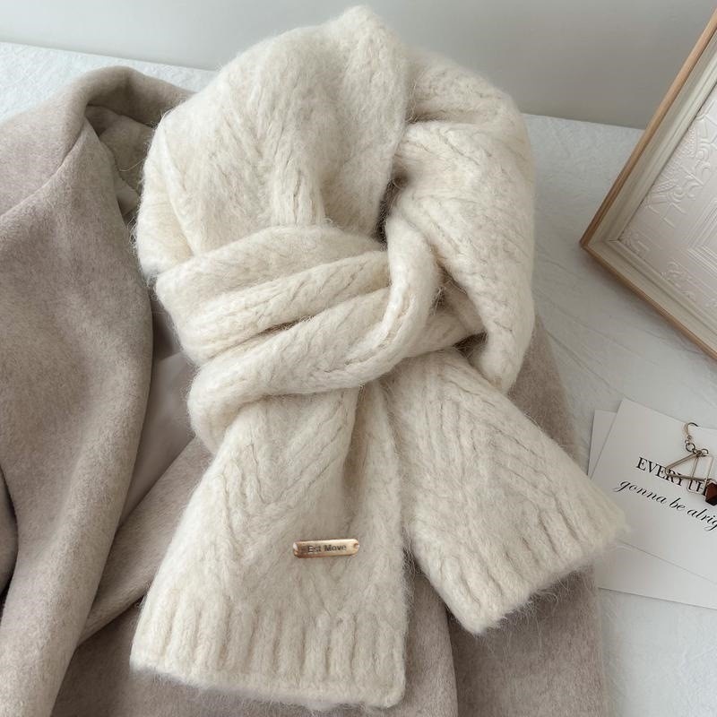 Hochwertiger Wollschal für Dam – Muffler Men Wool Bewertung und Preis