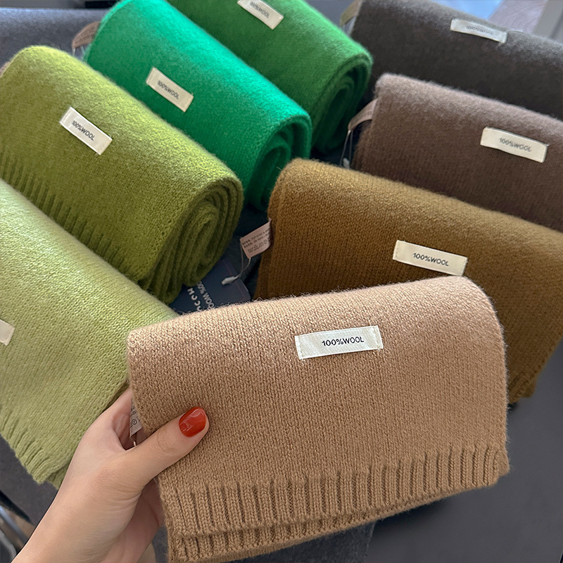 48-Farben-Schal aus reiner Wol – Muffler Men Wool Bewertung und Preis