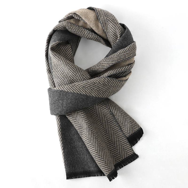 Luxus Winter Männer Schal Scha – Muffler Men Wool Bewertung und Preis